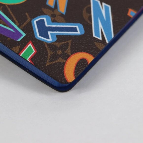 LOUIS VUITTON Monogram LVxNBA Kaye Clemence Note Cover GI0563 LV Auth 141174M - Picture 4 of 16